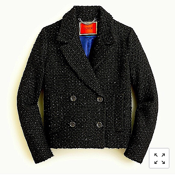 J. Crew Lady Jacket In Italian Tweed